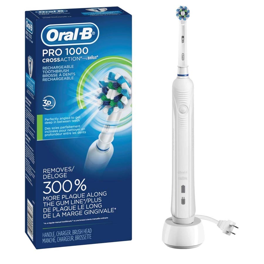 5. Oral-B Pro 1000 CrossAction Electric Toothbrush